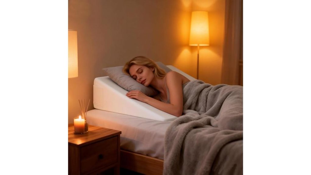 32 inch memory foam wedge pillow