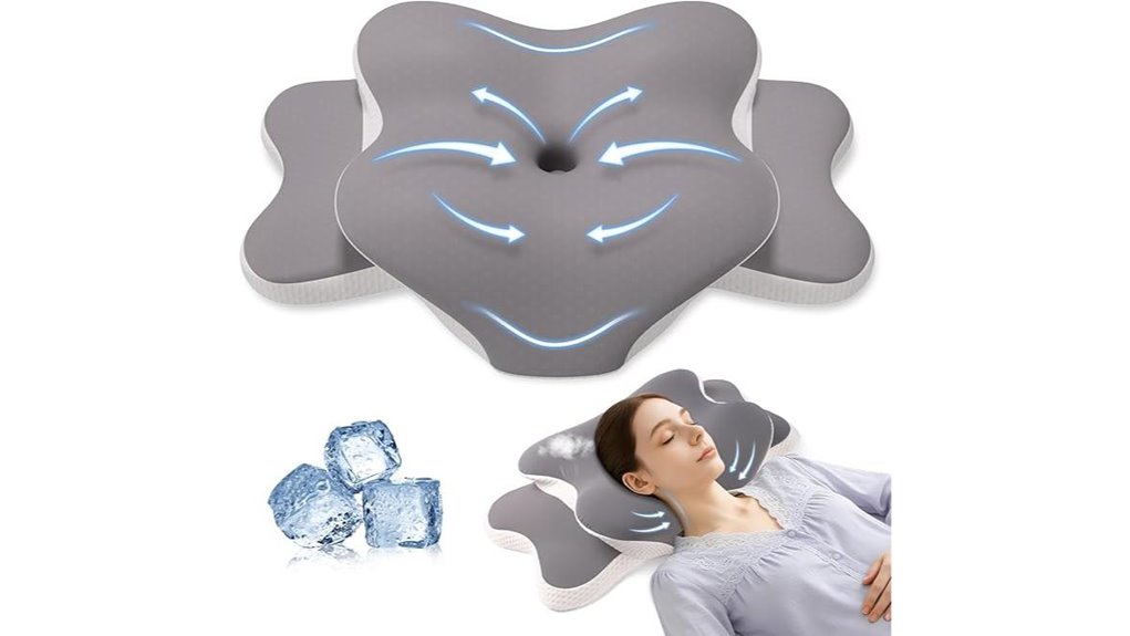 adjustable contour memory foam