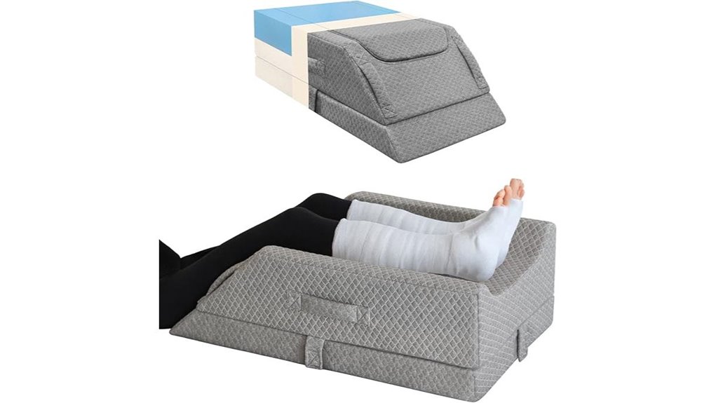 adjustable leg elevation pillow