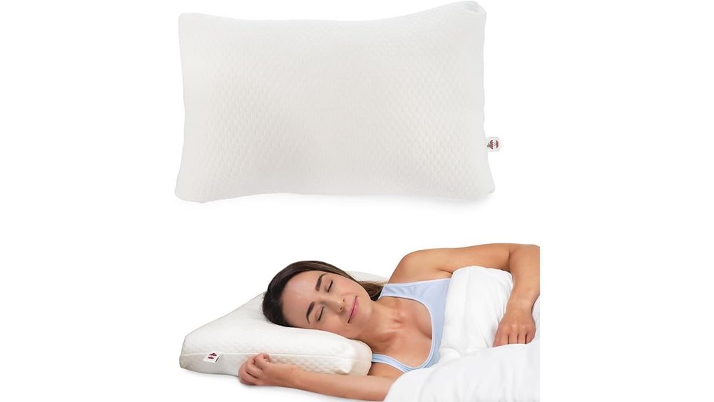 adjustable loft pillow details