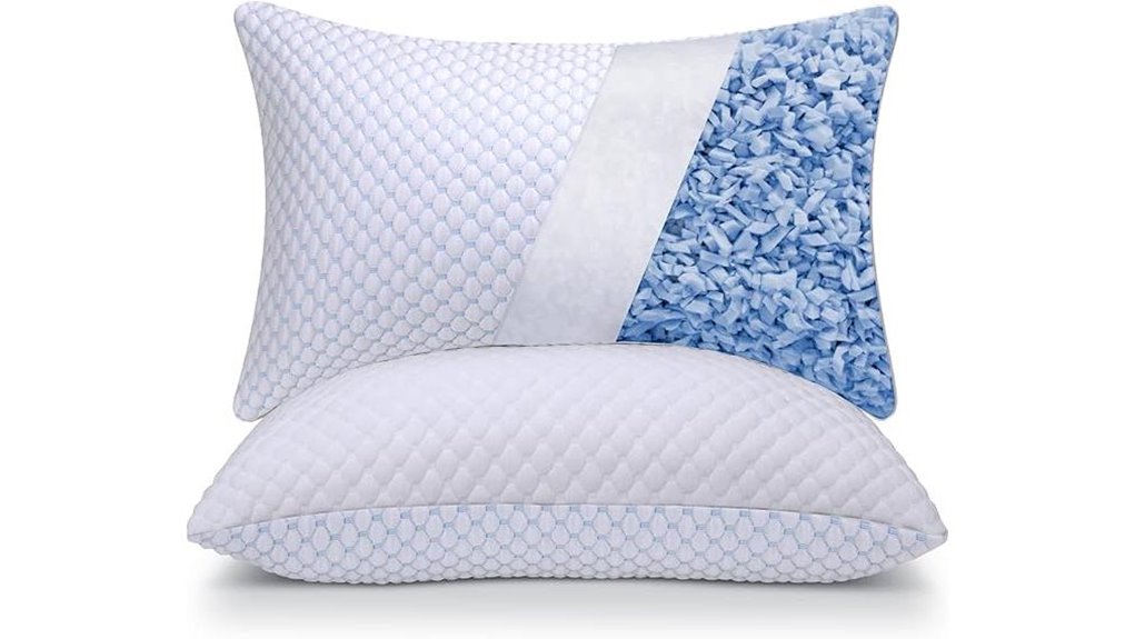 adjustable memory foam pillows