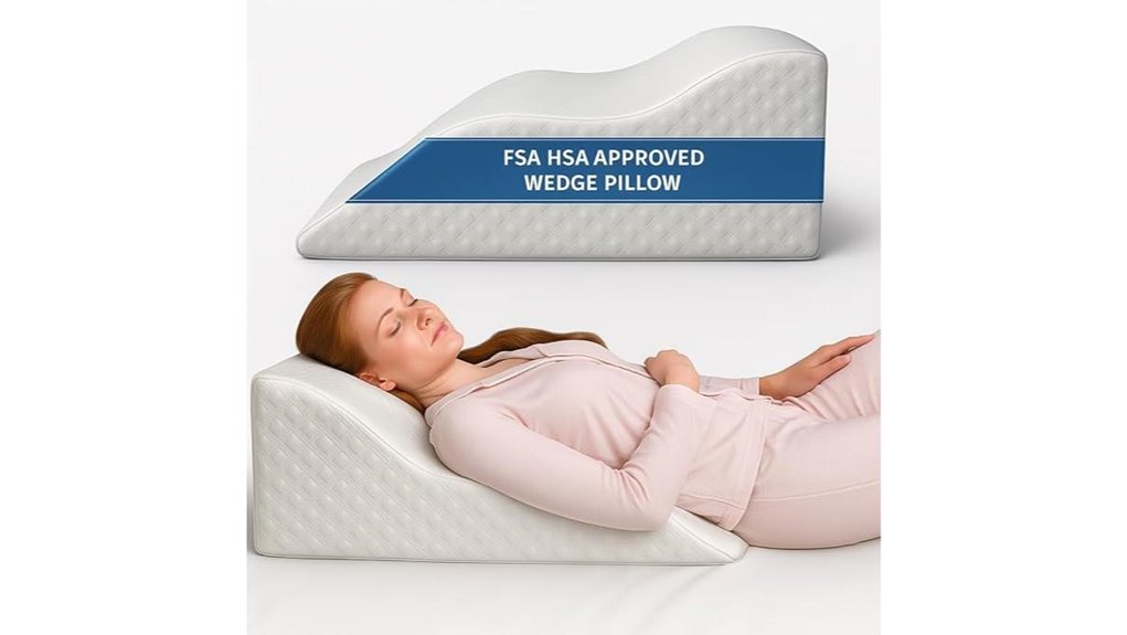 aeris wedge pillow for sleeping