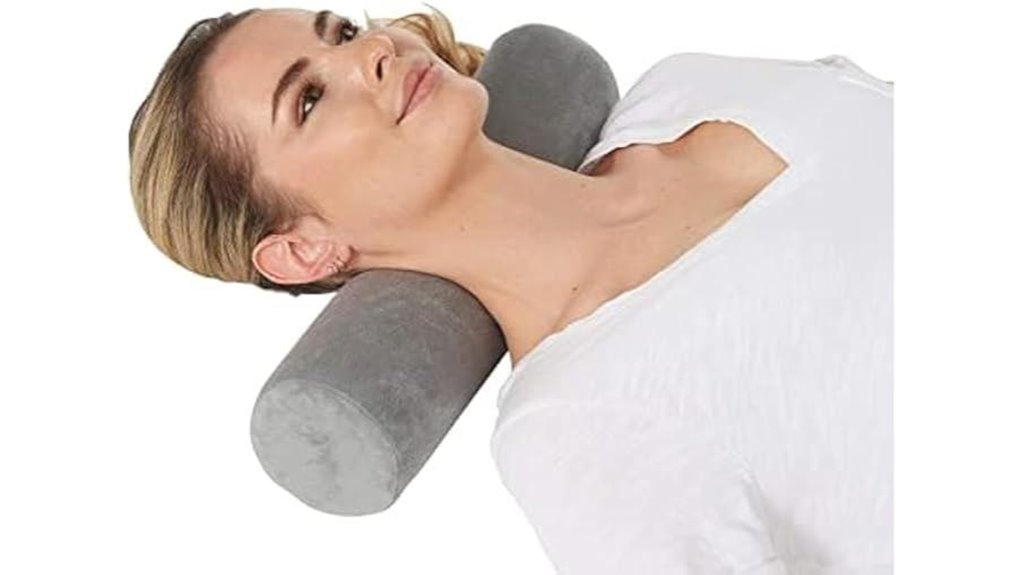 allsett cervical neck pillow memory foam