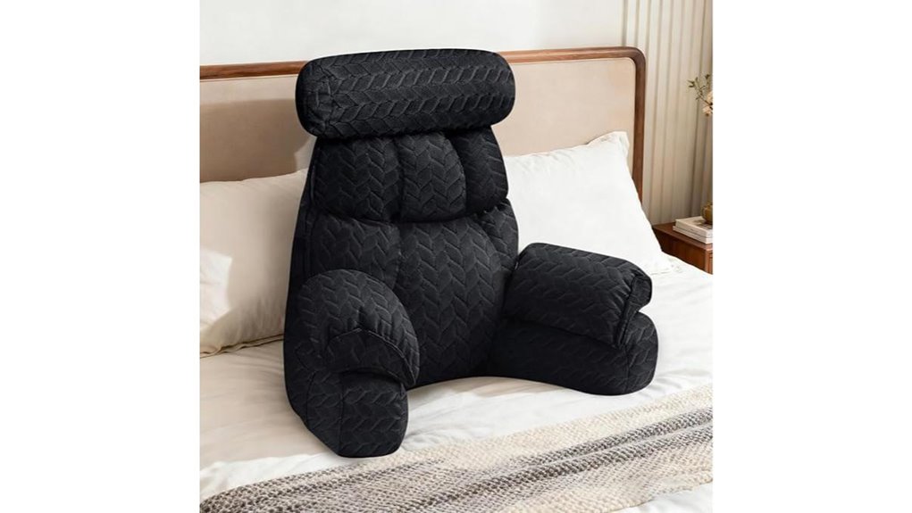 back pillow with 9 4 armrests