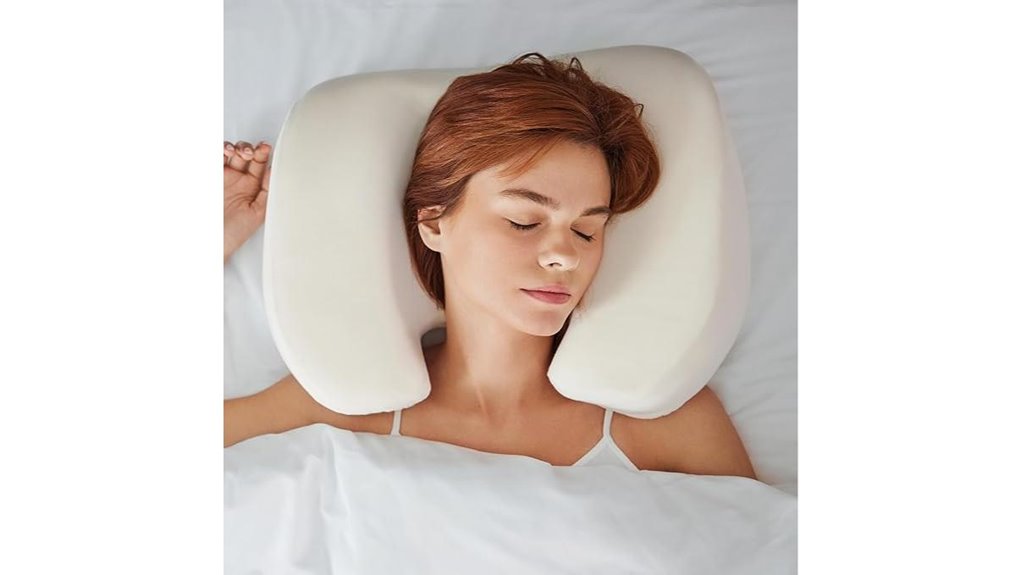 back sleeper pillow with neck support