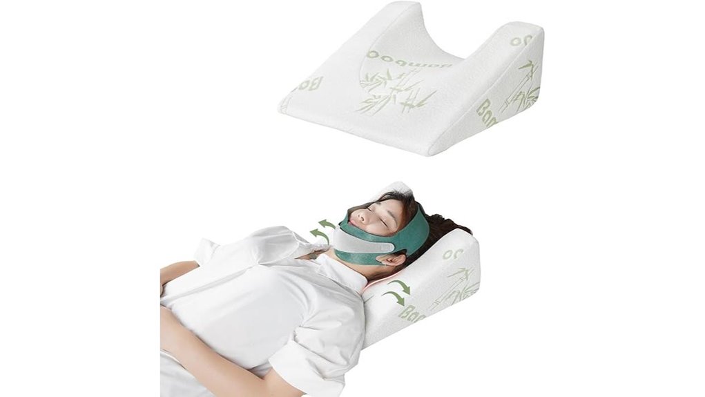 back sleeper wedge pillow for recovery