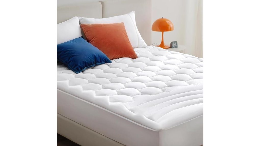 bedsure quilted mattress pad 60x80