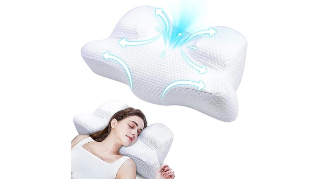 benazcap neck pillow back sleeper