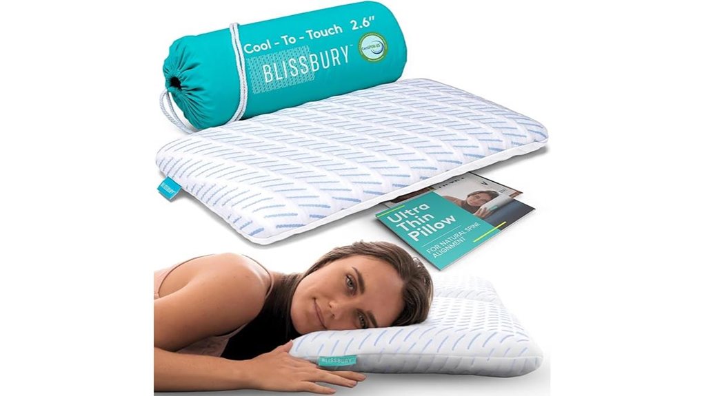 blissbury cooling memory pillow