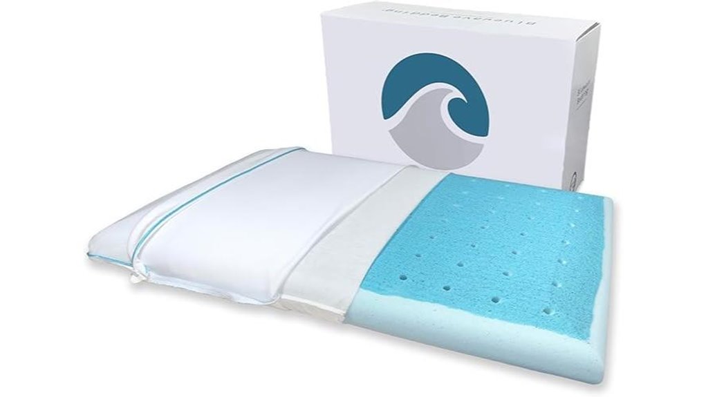 bluewave ultra slim pillow