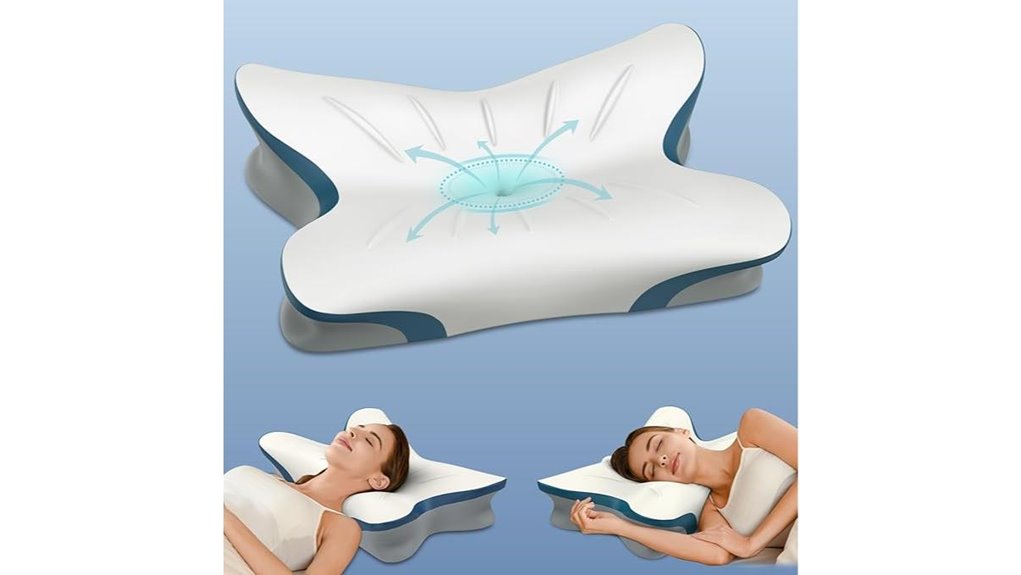 cervical ergonomic memory foam pillow