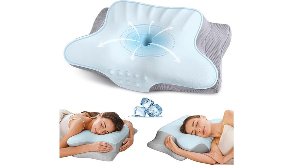 cervical ergonomic memory foam pillow