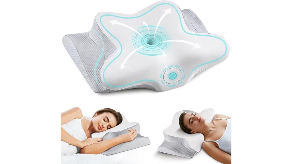 cervical ergonomic memory foam pillow