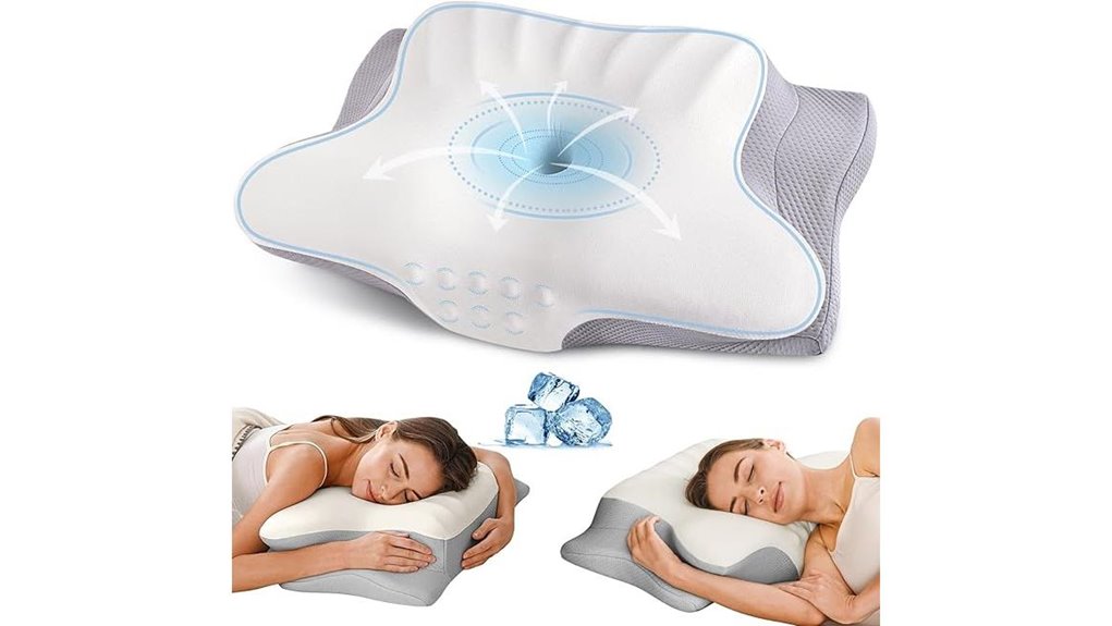 cervical ergonomic memory foam pillow
