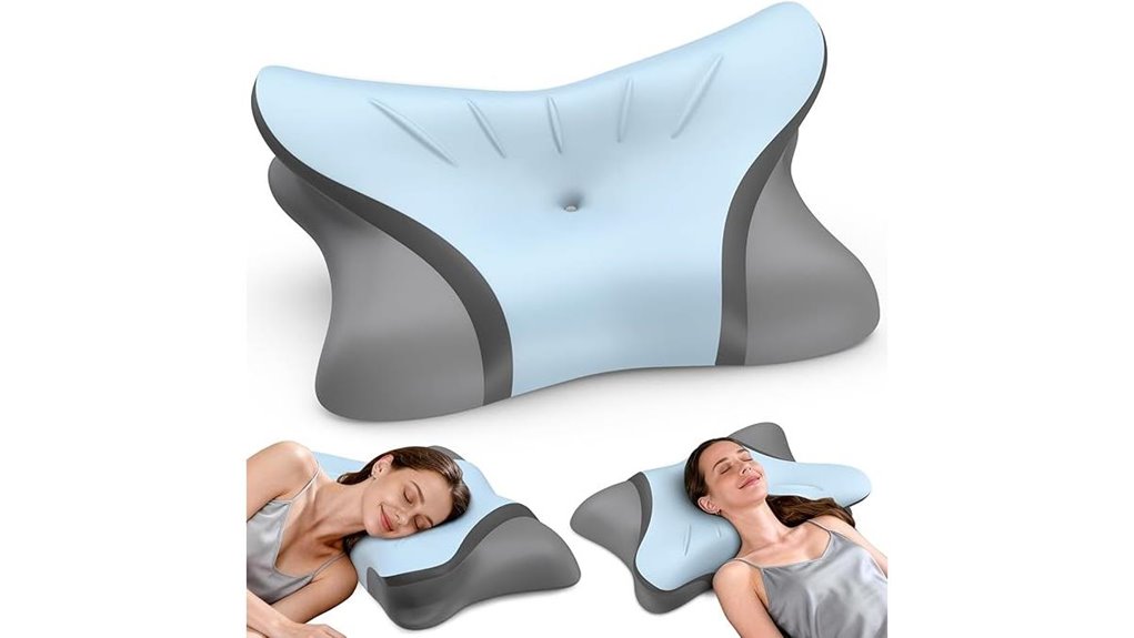 cervical neck pain pillow support