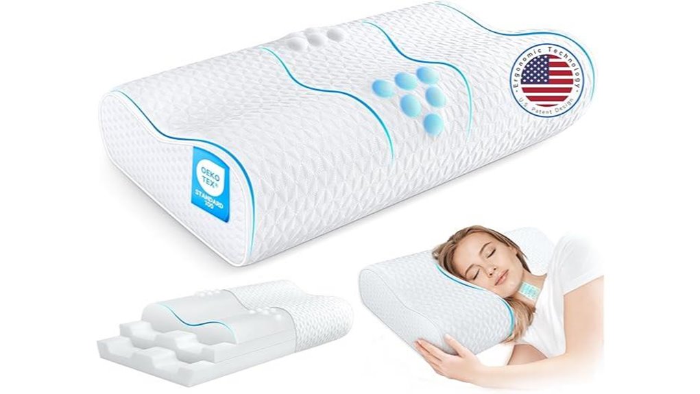 cervical neck pillow queen size