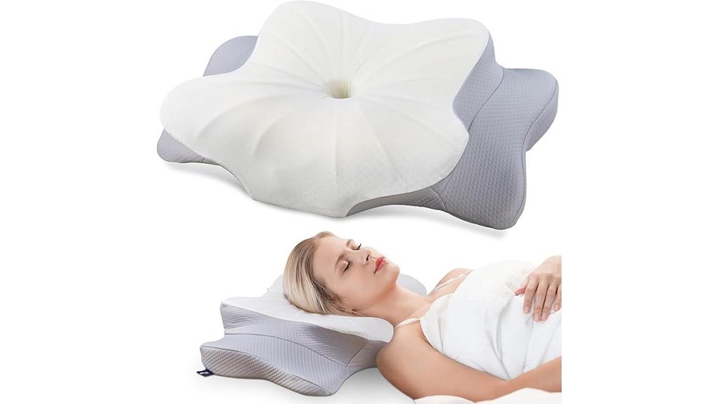 cervical pillow with memory foam