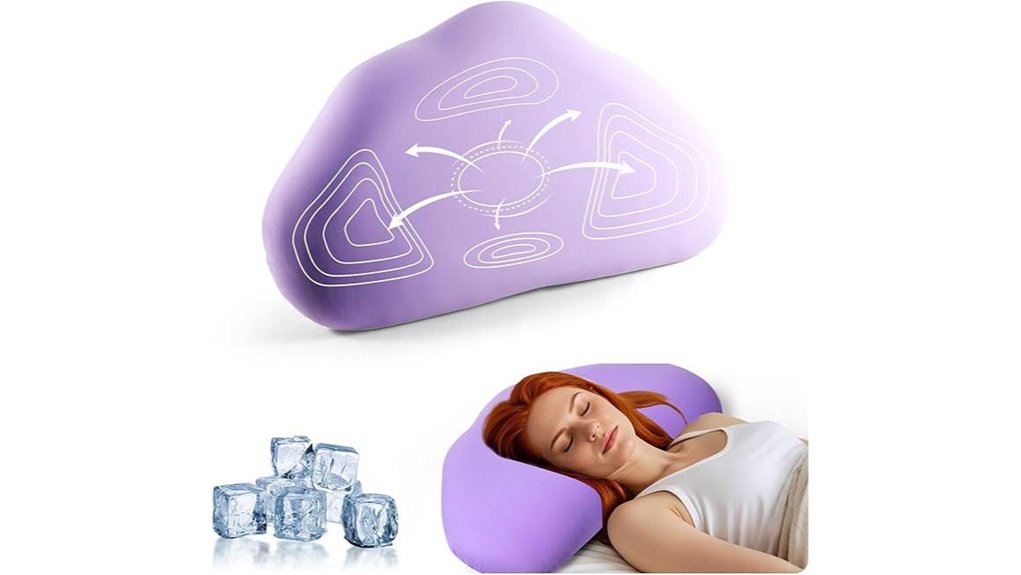 cloud contour memory foam pillow