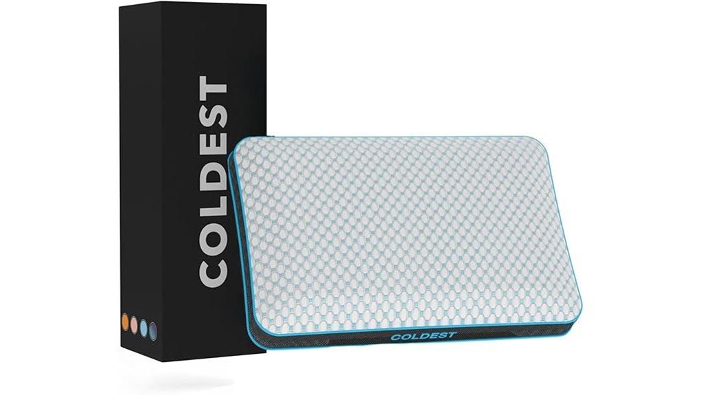 coldest pillow with adjustable fill