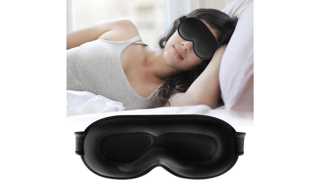 contoured 3d sleep mask