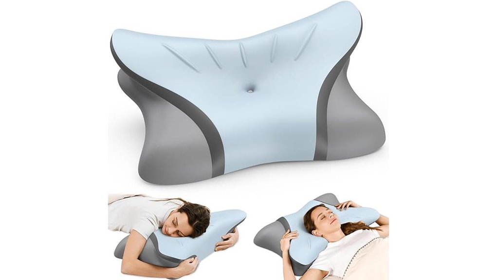 cooling cervical neck pillow for pain relief