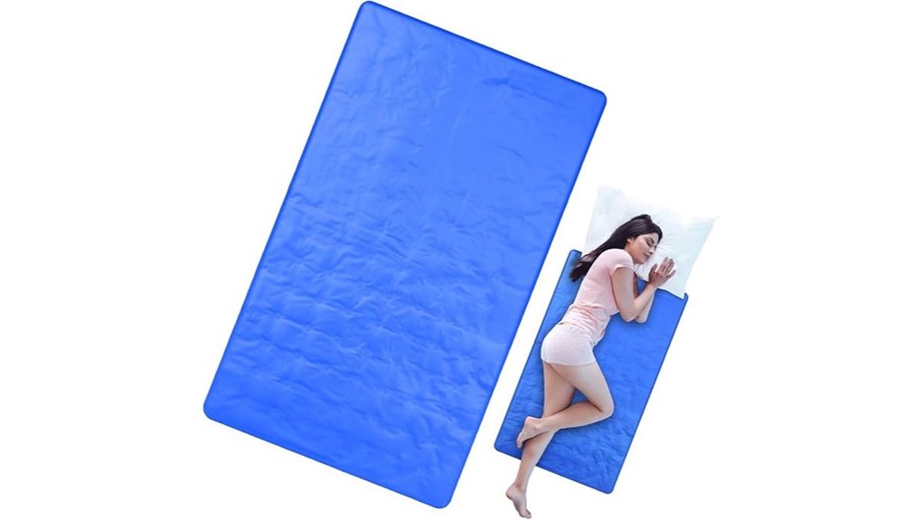 cooling gel sleep pad no water