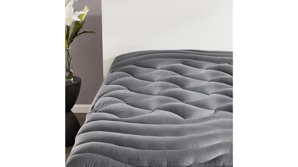 cooling queen mattress topper cover