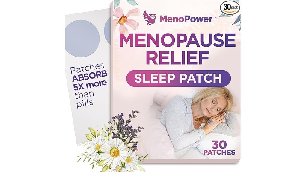 cooling sleep patch with melatonin