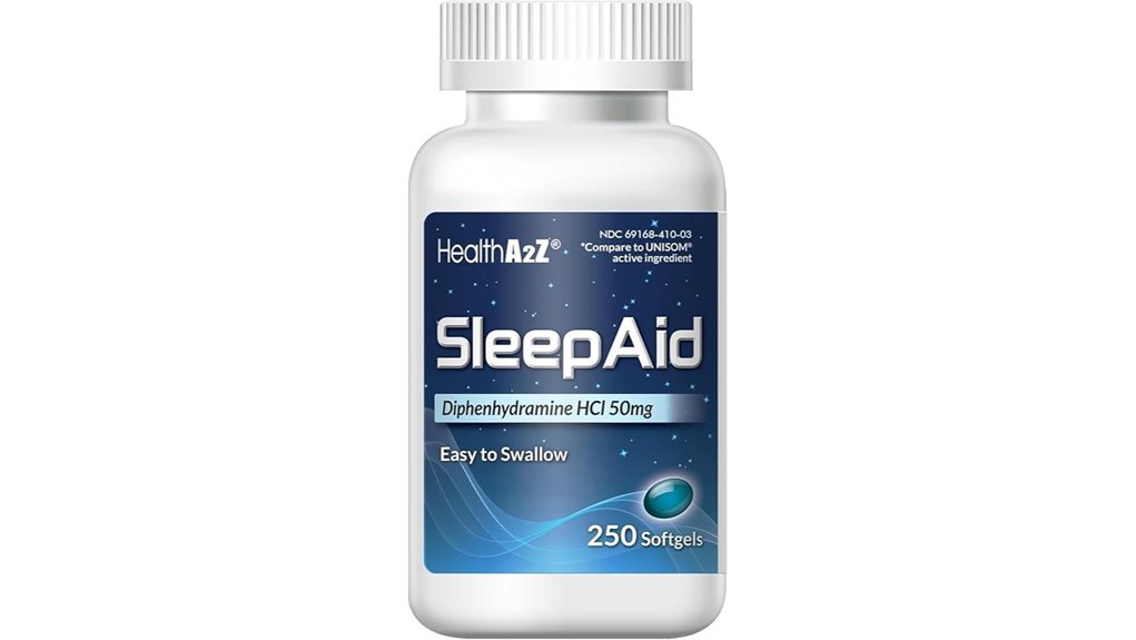 diphenhydramine sleep aid capsules