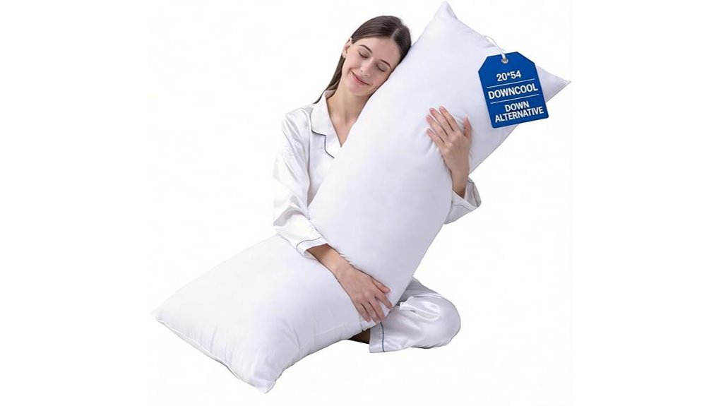 downcool 20x54 body pillow insert