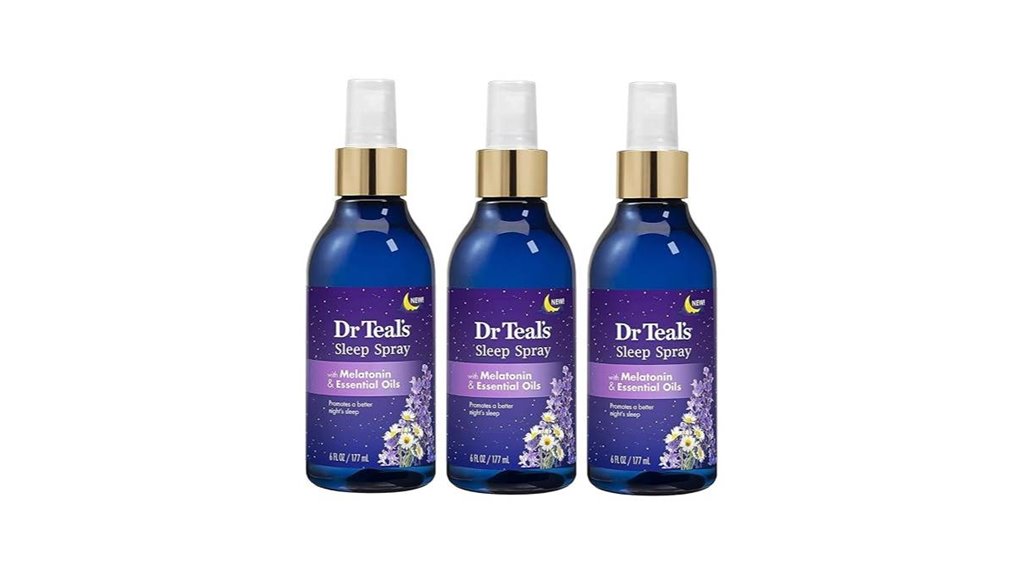 dr teal s calm melatonin spray 3 pack