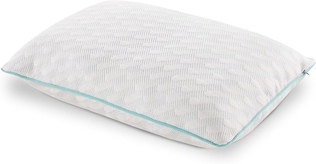 dream serenity adjustable memory foam pillow