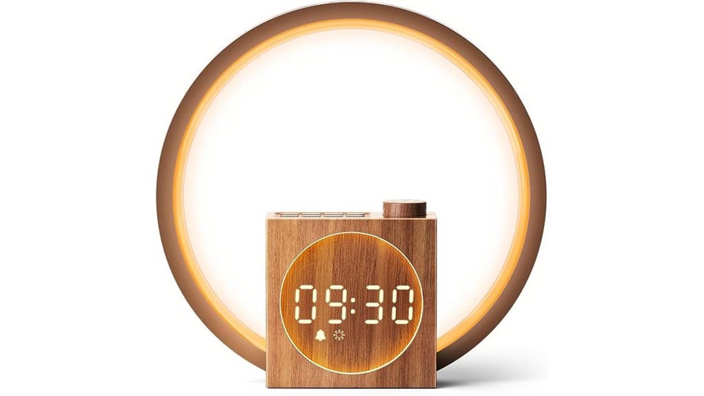 dreamegg sunrise alarm clock
