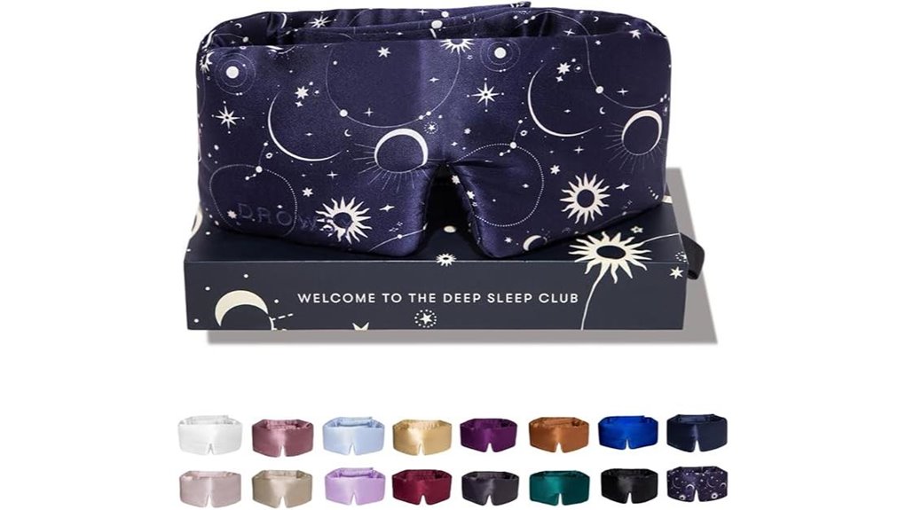 drowsy silk sleep mask