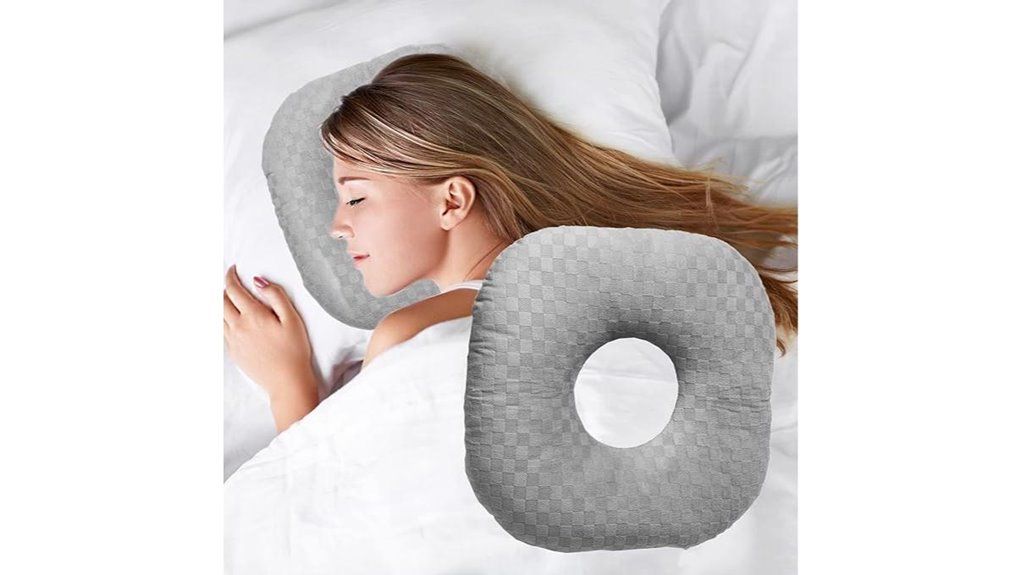 ear piercing pillow for sleepers