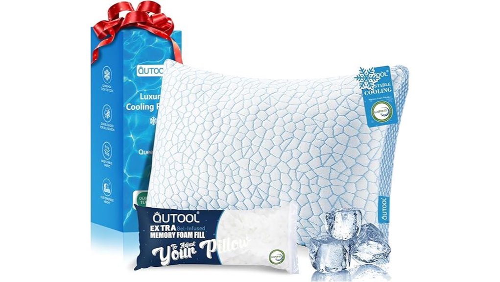 enhanced cooling pillow for hot sleepers
