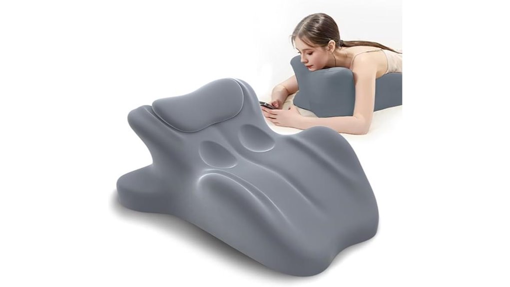 ergonomic memory foam pillow