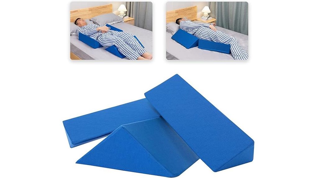 fanwer wedge pillow for back pain