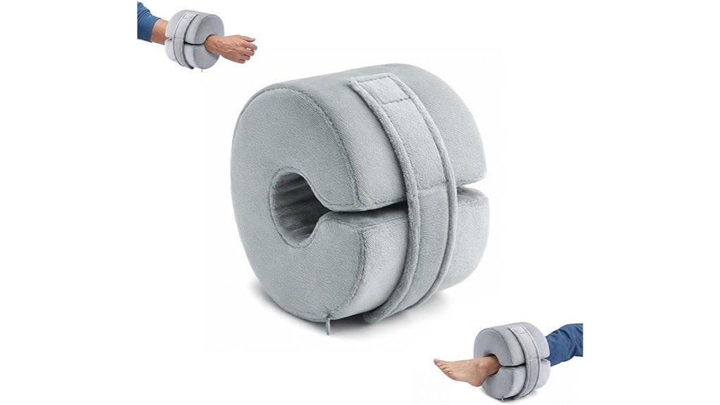 foot elevation pillow with high density foam