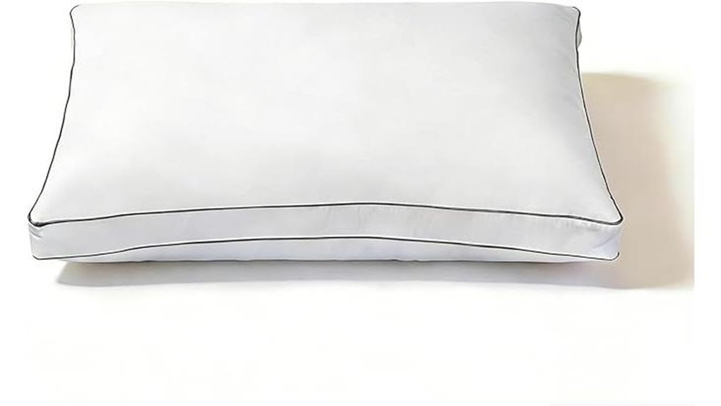 goose down fiber pillow king sized