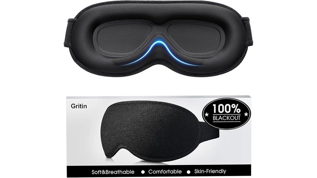 gritin blackout sleep mask