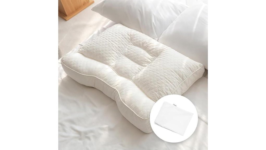 gurum premium latex pillow neck support included