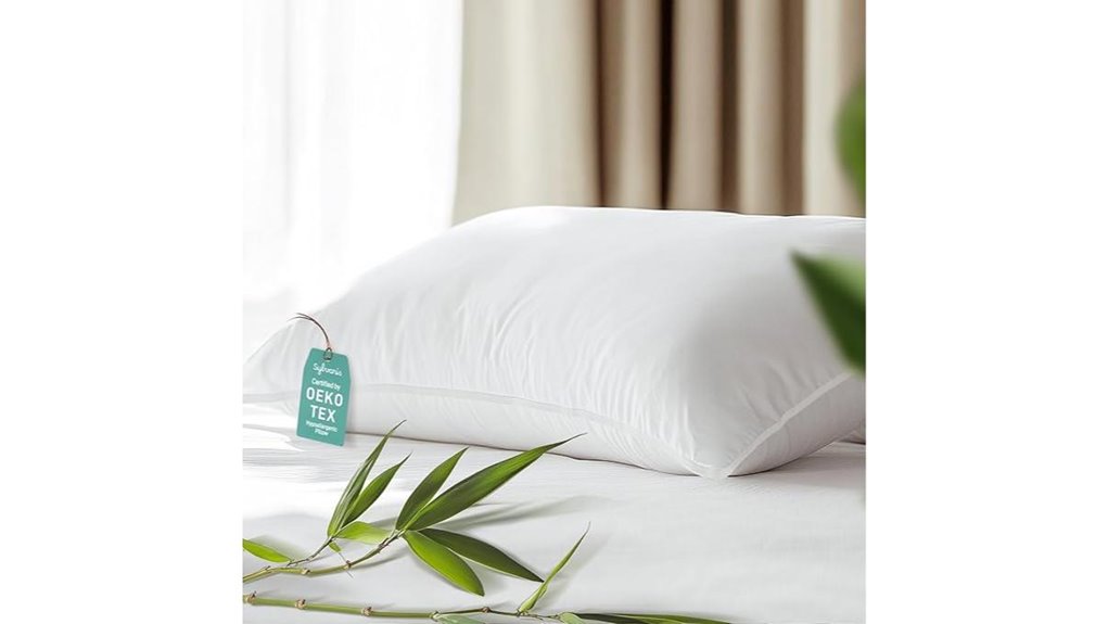hypoallergenic bamboo pillow comfort