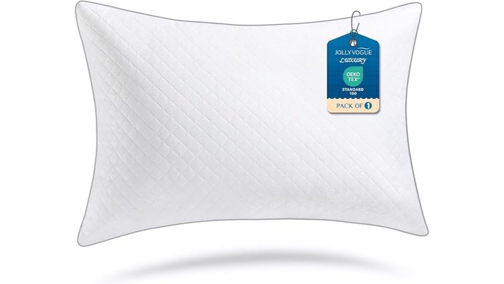 jollyvogue queen pillows medium support