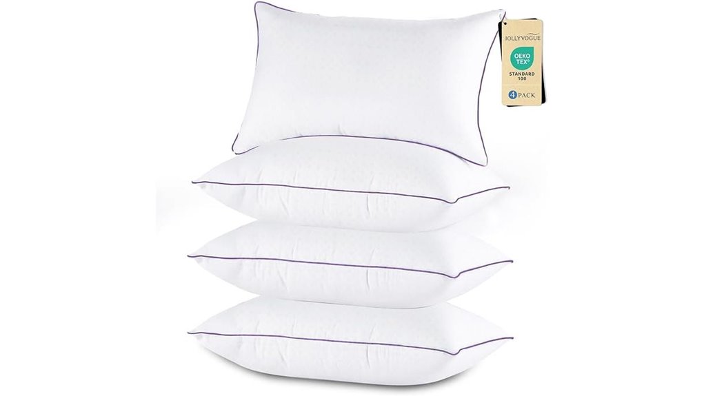 jollyvogue queen pillows pack