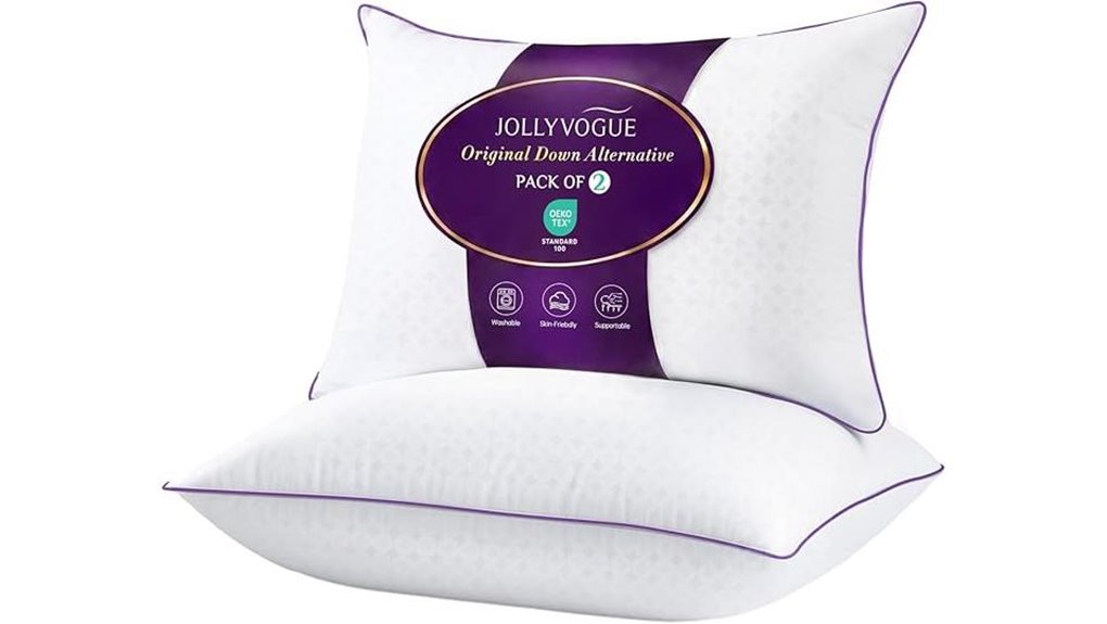 jollyvogue queen pillows set