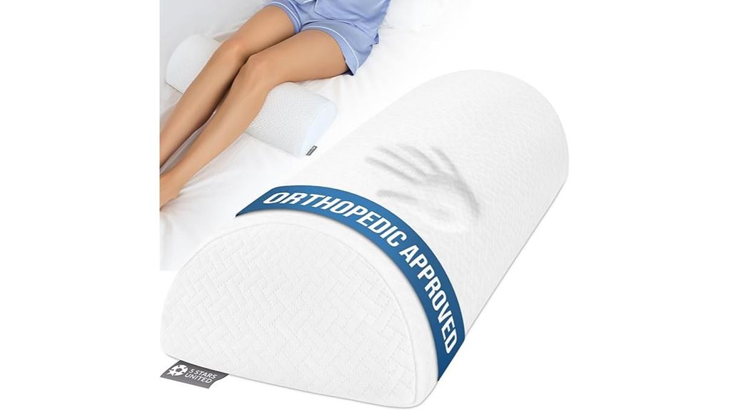 knee pillow for back sleepers