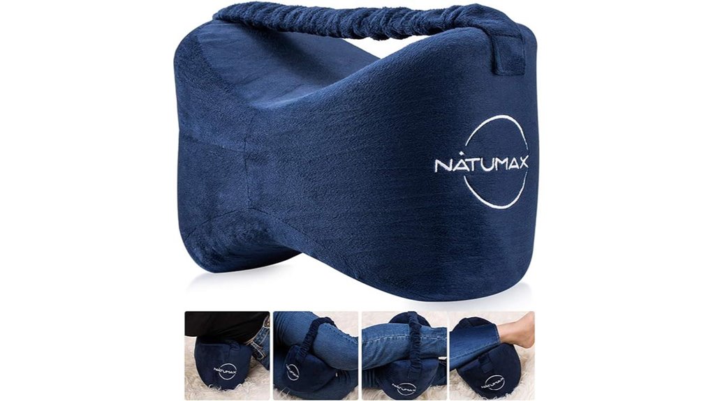 knee pillow with accessories