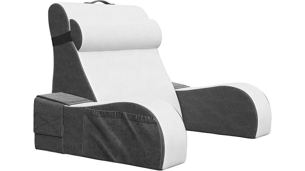 kolbs wedge reading pillow with arm support