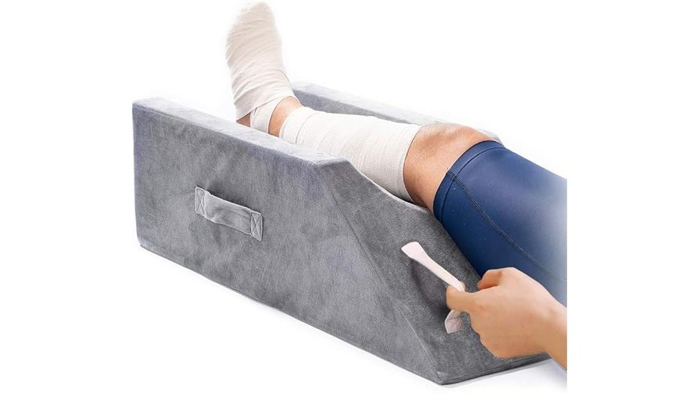 lightease memory foam leg pillow